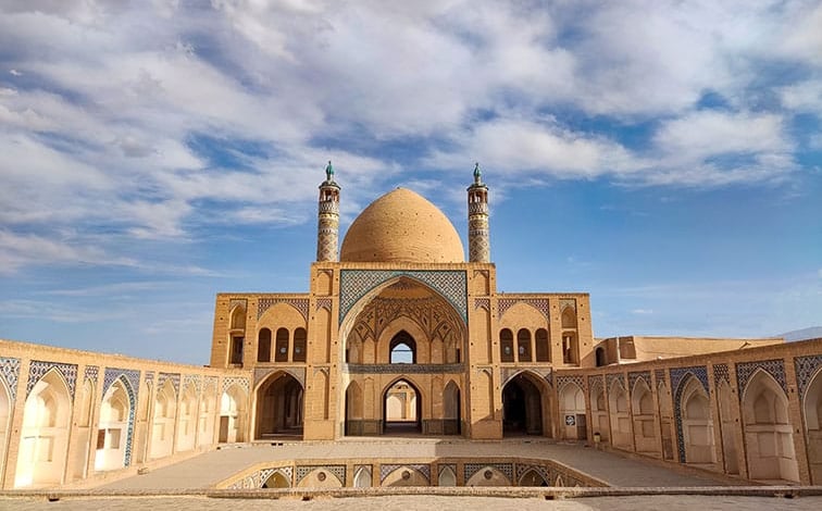 Agha Bozorg Mosque In Kashan