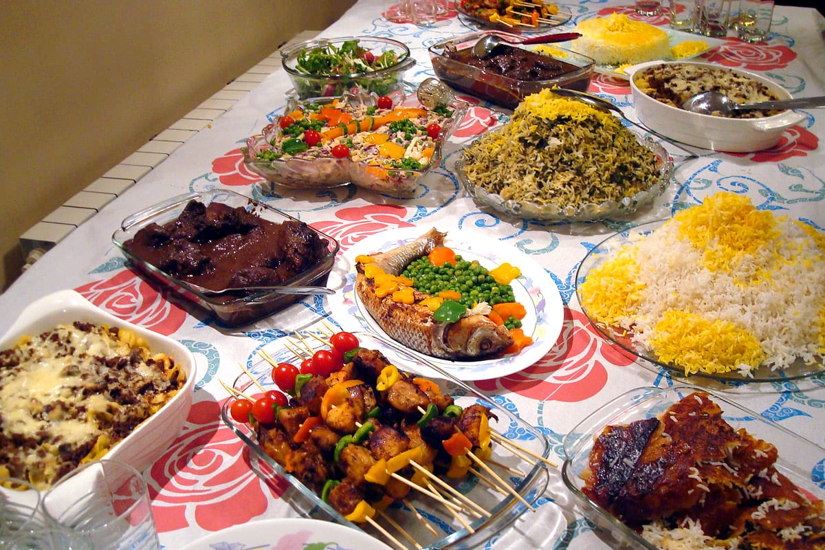 Iran On A Plate Iran Food