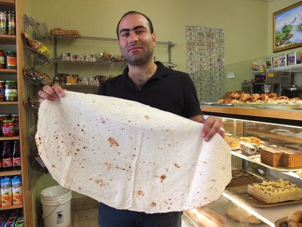 Nan Lavash Iranian Bread