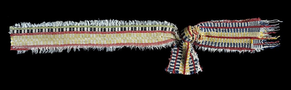 Textile Fragment, Length C. Mm, Archaeological Museum Zanjan (Photograph: Miras Farhangi/Deutsches Bergbau Museum).