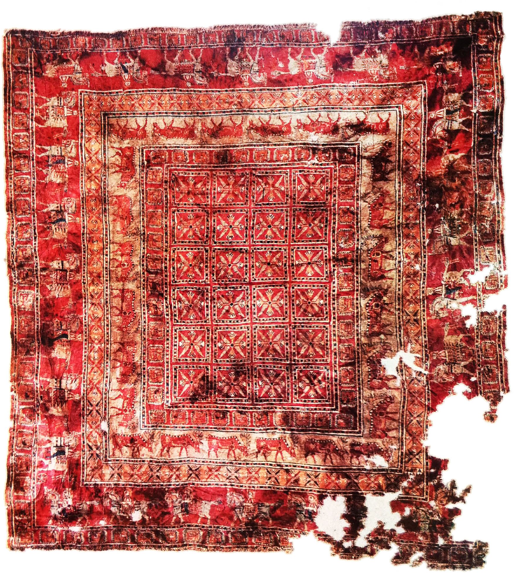 The Pazyryk Carpet Is The Oldest Known Carpet On Earth