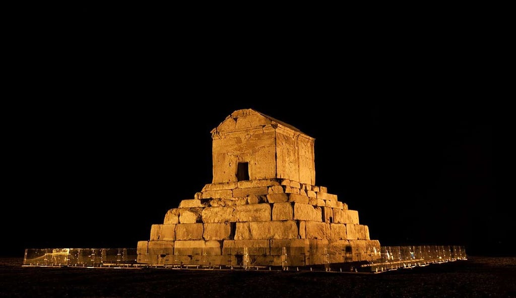Tomb Of Cyrus The Great In Pasargadae