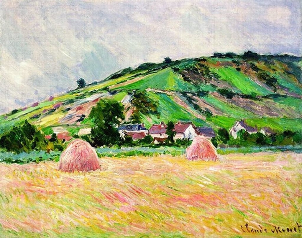 Claude Monet Suburbs Of Giverny