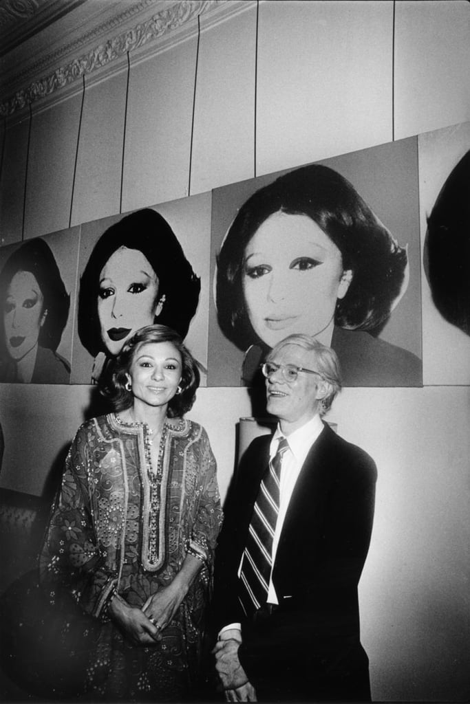 Farah Pahlavi Andy Warhol