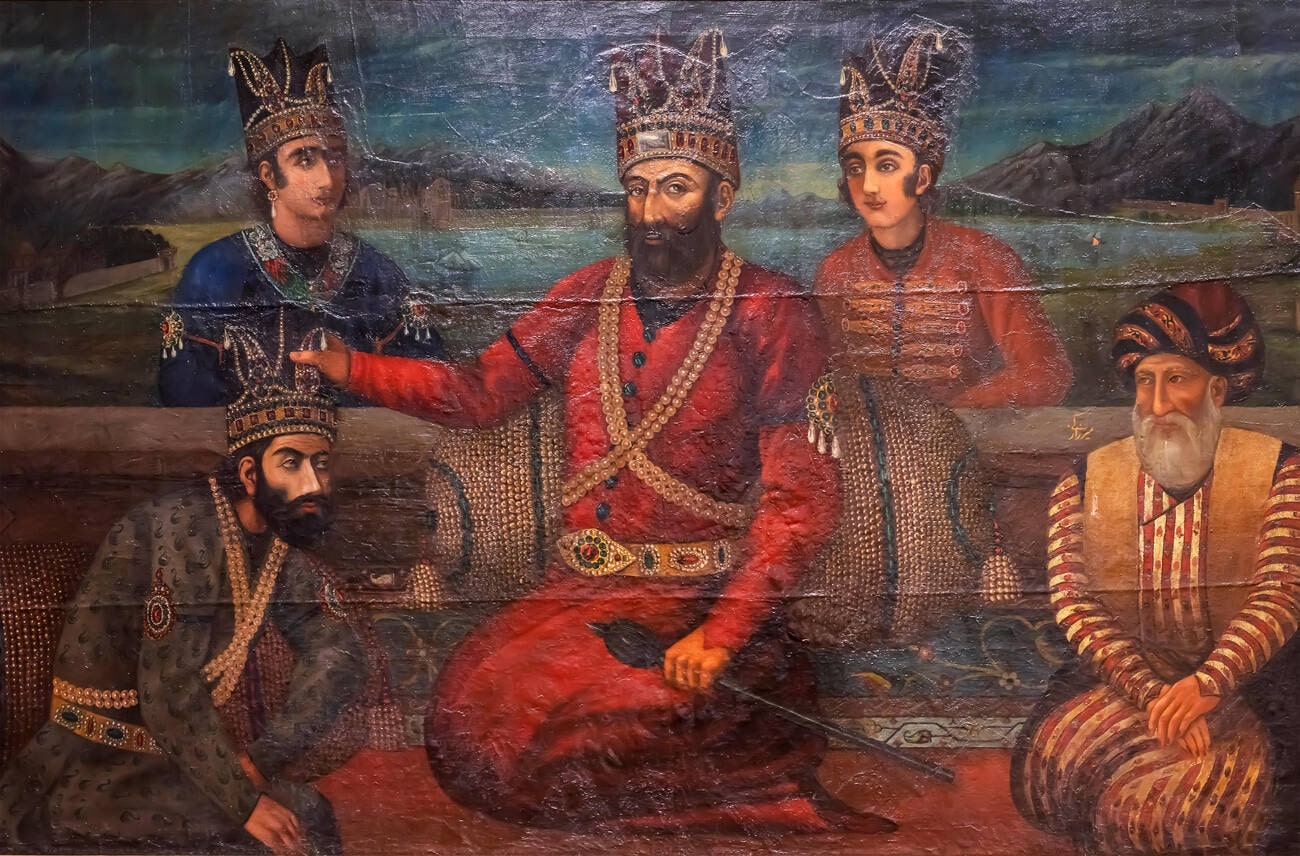Crowning Of Mohammad Shah, Fine Arts Museum Saadabad Palace