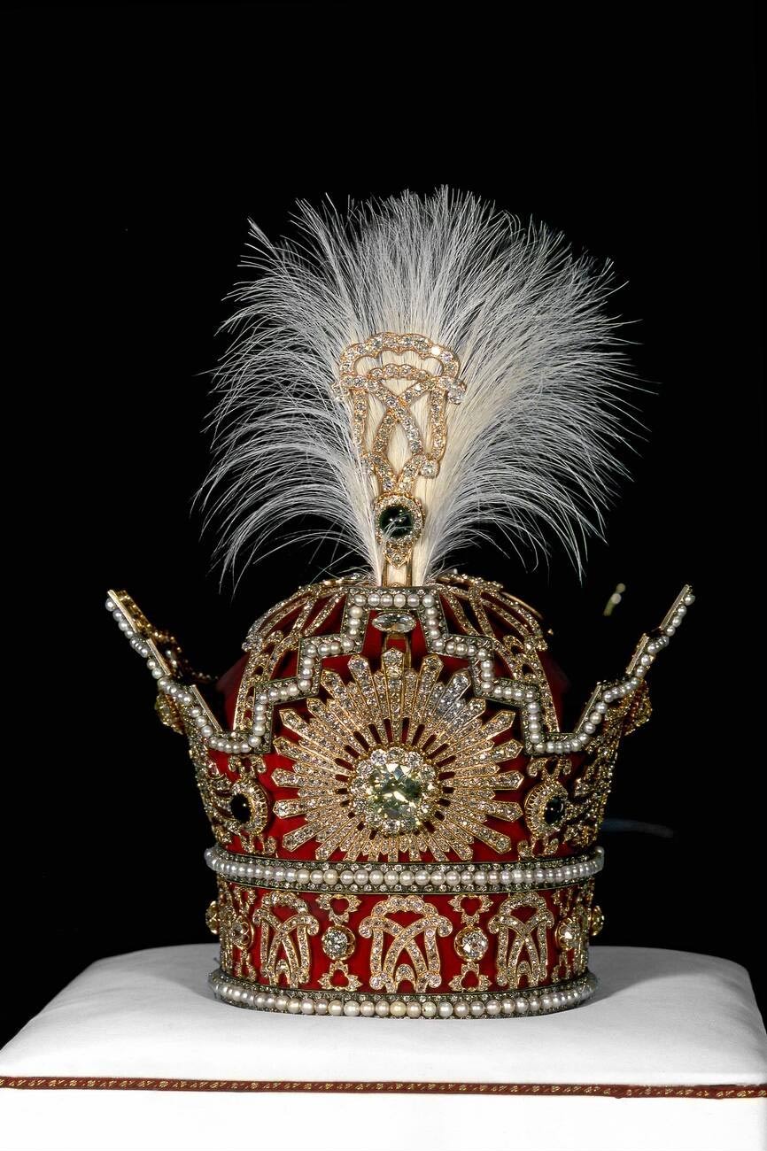 Reza Shah Crown At The The National Jewelry Treasury
