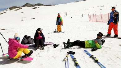 Papayi Ski Resort in Zanjan