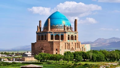 The Dome of Soltaniyeh, Zanjan, Iran