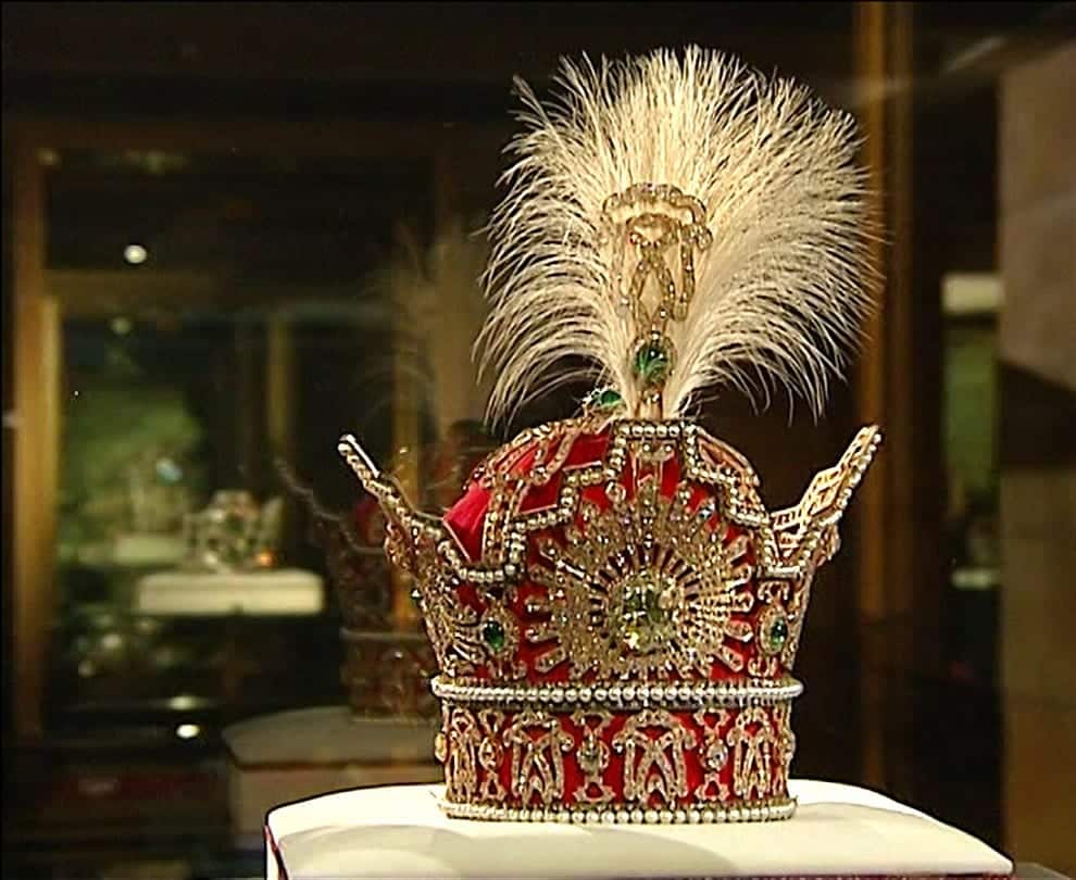 Pahlavi Crown, Shown In Treasury Of National Jewels