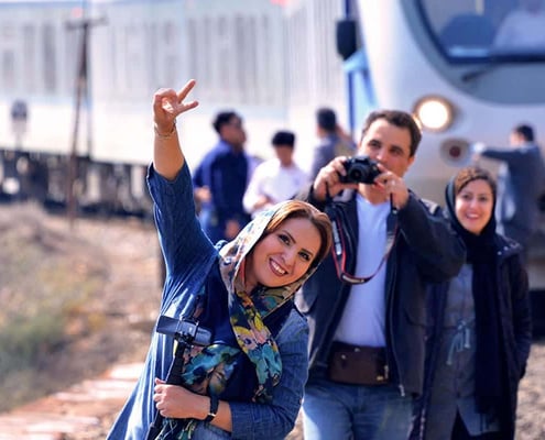 Crossing The Mountains Of Alborz On A Private Train