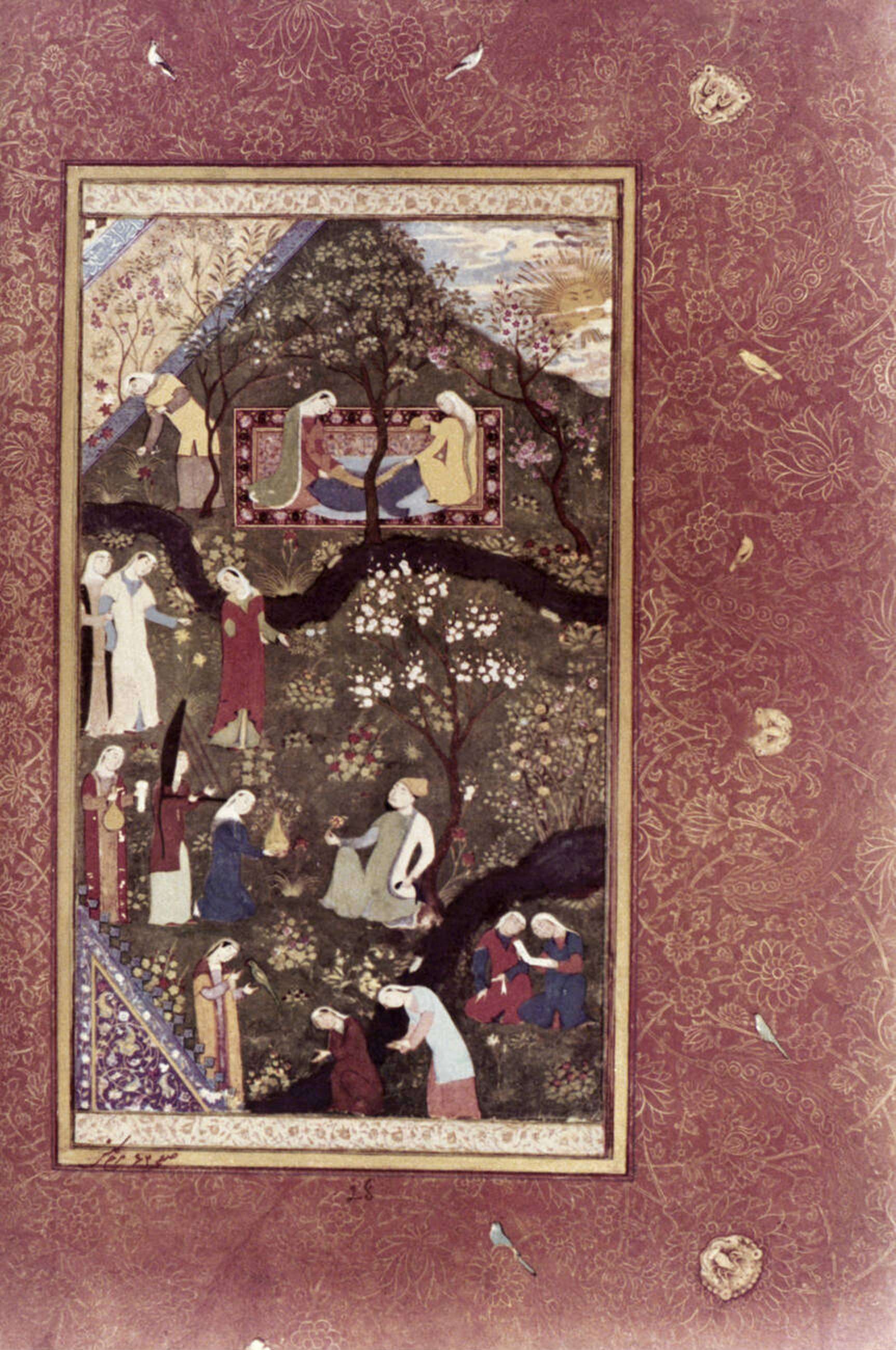 Persian Gardens: Discover 9 Iranian Gardens Listed By Unesco 3 Persian Miniature, C. 1480: &Amp;Apos;The Garden Of Husayn Bayquara&Amp;Apos; By The Renowned Artist Bihzad, A Masterpiece Reflecting The Elegance Of Persian Garden Design. Courtesy Of Granger Historical Picture Archive.