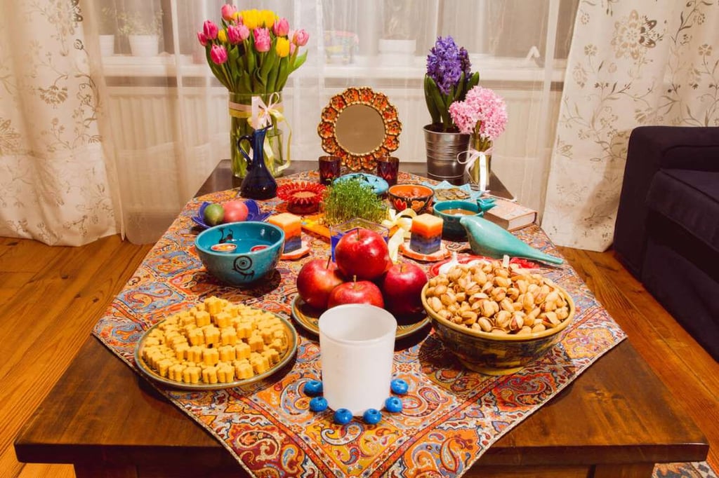 Nowruz (Norooz) – Iranian New Year 16 Haftsin Ideas Haft Seen Table Decorations