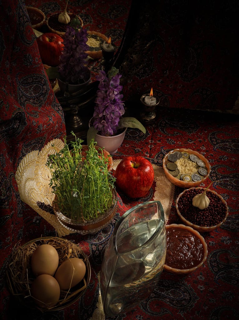 Nowruz (Norooz) – Iranian New Year 15 Haftsin Ideas Haft Seen Table Decorations