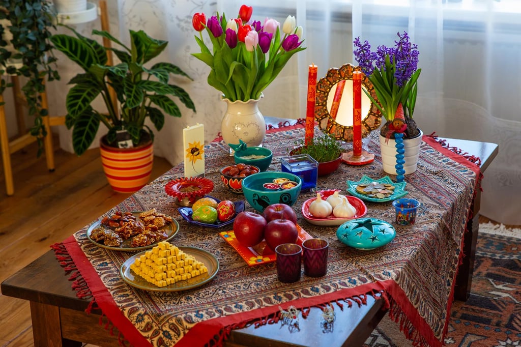 Nowruz (Norooz) – Iranian New Year 21 Haftsin Ideas Haft Seen Table Decorations
