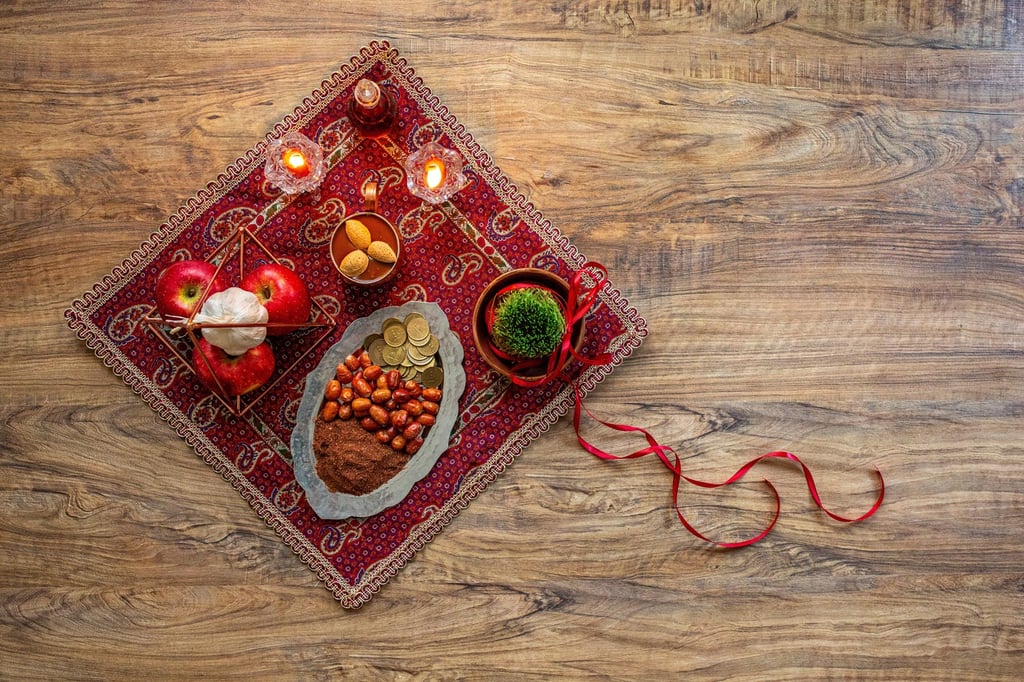 Nowruz (Norooz) – Iranian New Year 25 Haftsin Ideas Haft Seen Table Decorations