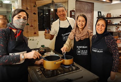 Иран Гастрономический тур - Домашний ужин в иранской семье