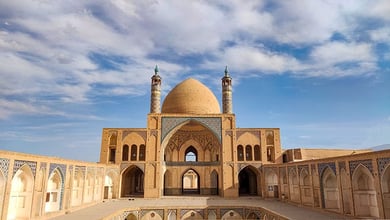 Agha Bozorg Mosque In Kashan