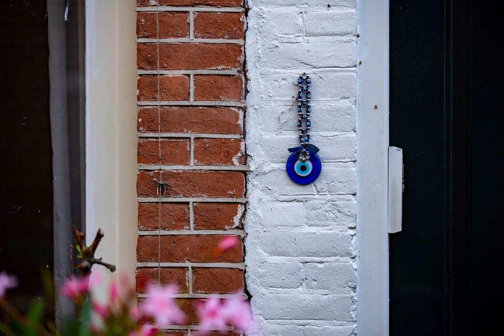 A Talisman Protecting A House From Bad Luck And Salty Eyes, Photo By Muhammed Zafer Yahsi A Talisman Protecting A House From Bad Luck And Salty Eyes, Photo By Muhammed Zafer Yahsi