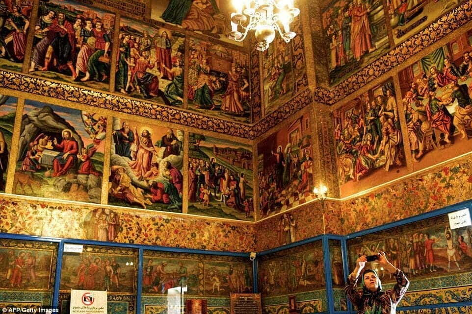 Vank Cathedral In The Julfa Neighbourhood Of The Historic City Of Isfahan Vank Cathedral In The Julfa Neighbourhood Of The Historic City Of Isfahan