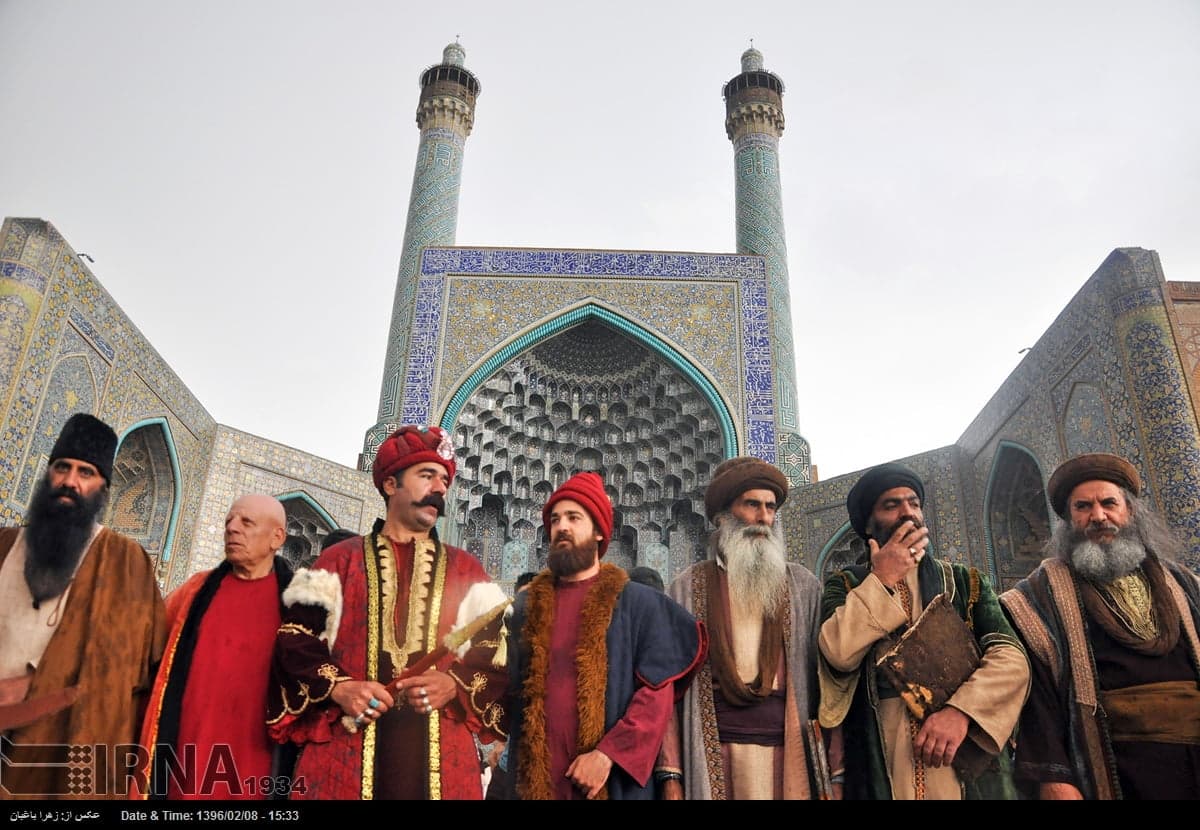 Celebration Of Colors In Isfahan City