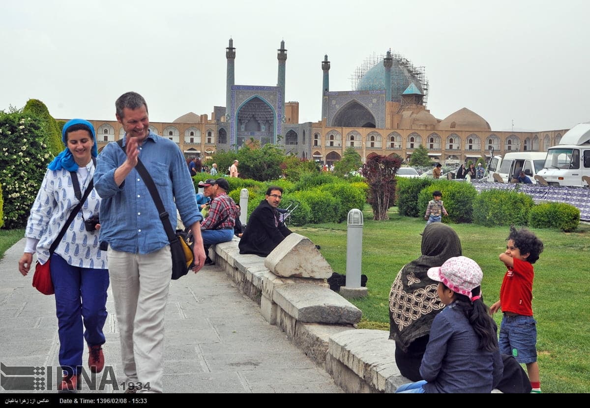 Celebration Of Colors In Isfahan City