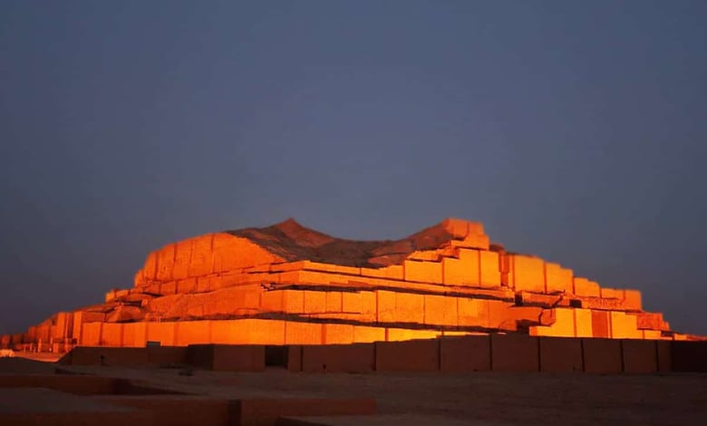 Chogha Zanbil Is An Ancient Temple In The Khuzestan Province, Iran