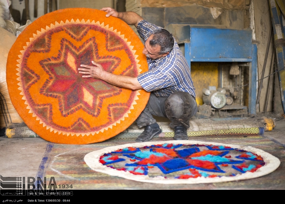 Felting Art In Shiraz