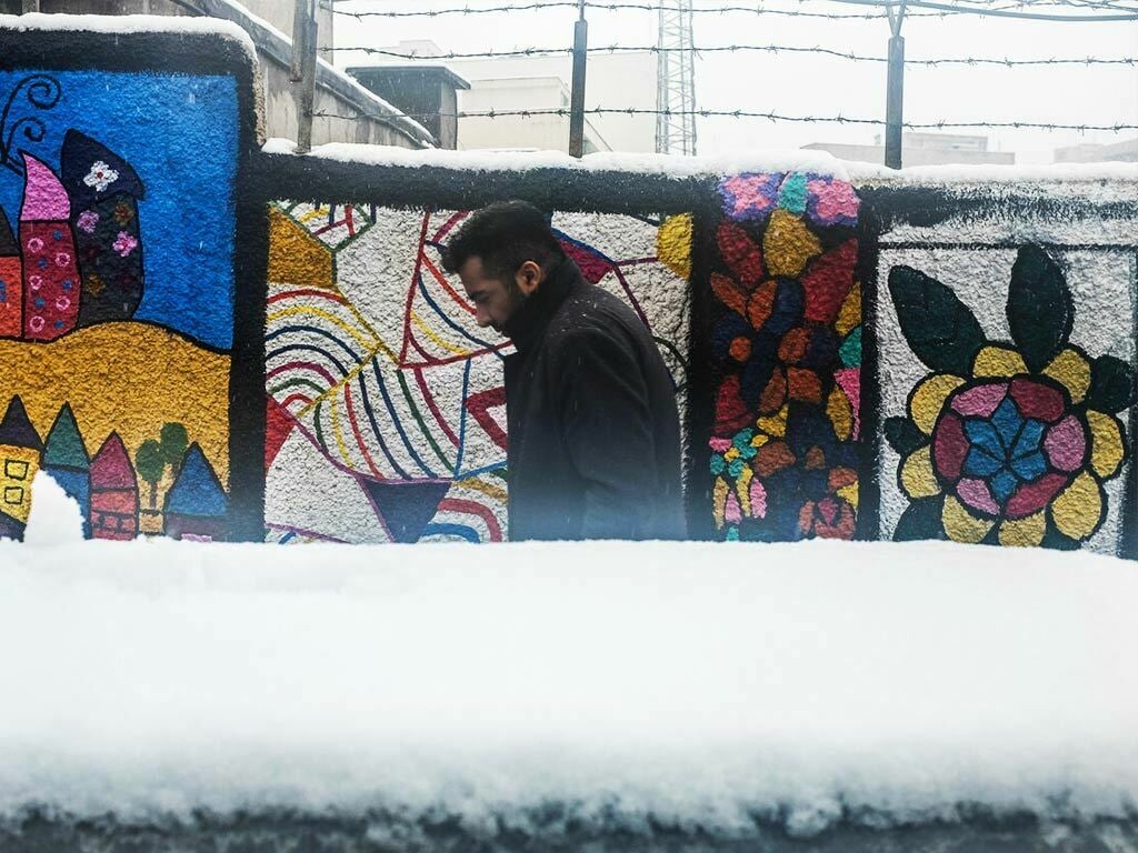 First Snow Of Winter Arrives In Tehran First Snow Of Winter Arrives In Tehran