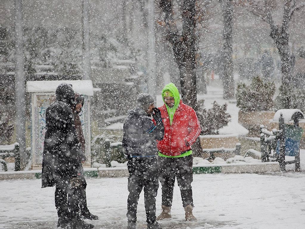 First Snow Of Winter Arrives In Tehran First Snow Of Winter Arrives In Tehran