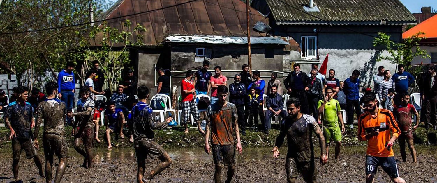 In Pictures: Footchall – Rice Field Football In Iran In Pictures: Footchall – Rice Field Football In Iran