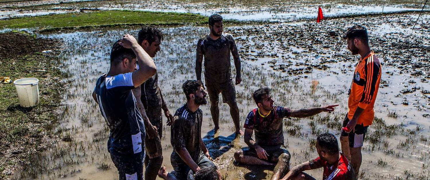 In Pictures: Footchall – Rice Field Football In Iran In Pictures: Footchall – Rice Field Football In Iran