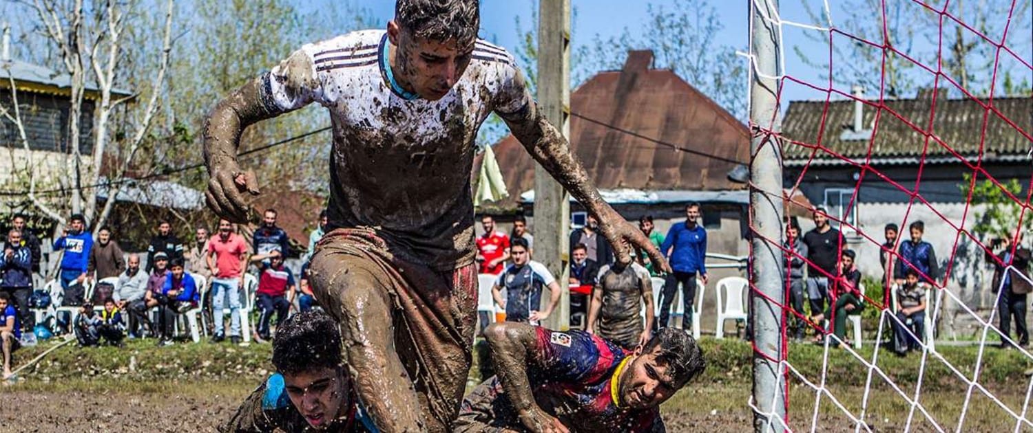 In Pictures: Footchall – Rice Field Football In Iran