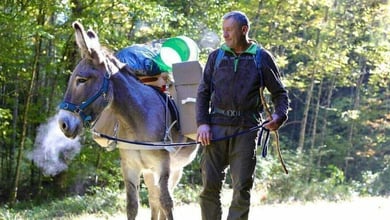 German Adventurer Is Walking To Iran, With His Donkey