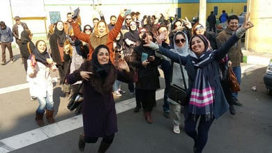 Hundreds Of Iranian Students Take The Final Exams To Become Licensed Tour Guide
