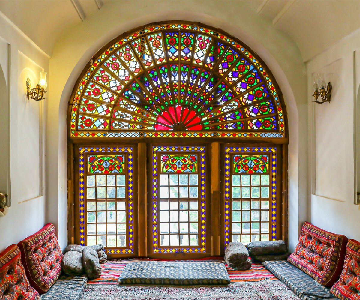 Inside Shahzadeh Mahan Garden