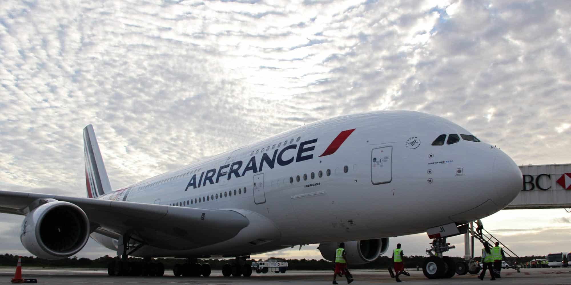 Air France Plane Lands In Iran On April For First Time In Years.