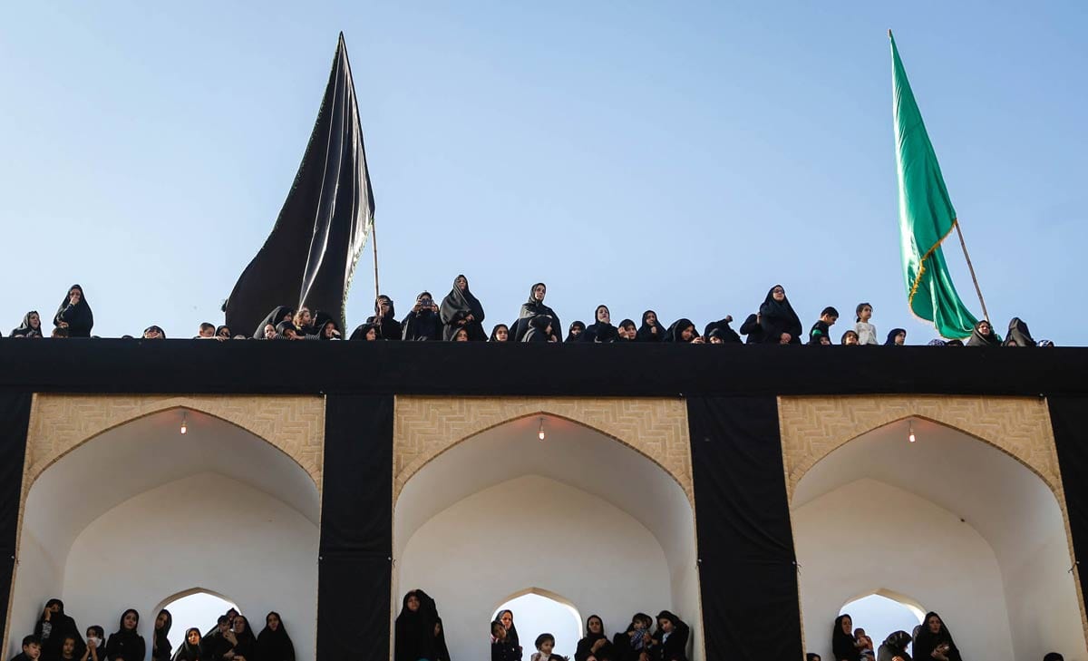 Nakhl Gardani Ceremony In Zarch And Ashkezar During Ashura, Yazd Nakhl Gardani Ceremony In Zarch And Ashkezar During Ashura, Yazd