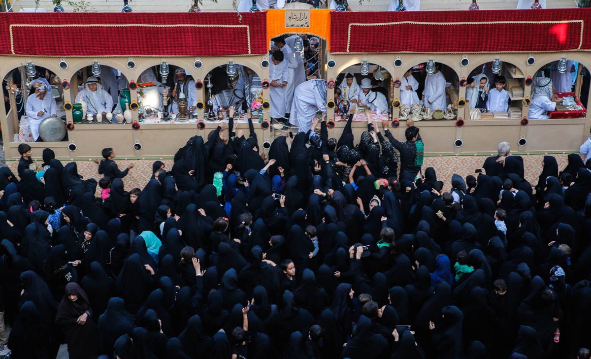 Nakhl Gardani Ceremony In Zarch And Ashkezar During Ashura, Yazd Nakhl Gardani Ceremony In Zarch And Ashkezar During Ashura, Yazd