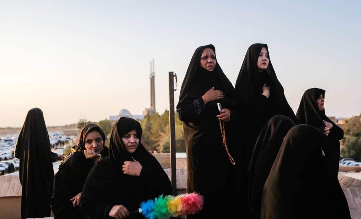 Nakhl Gardani Ceremony In Zarch And Ashkezar During Ashura, Yazd Nakhl Gardani Ceremony In Zarch And Ashkezar During Ashura, Yazd
