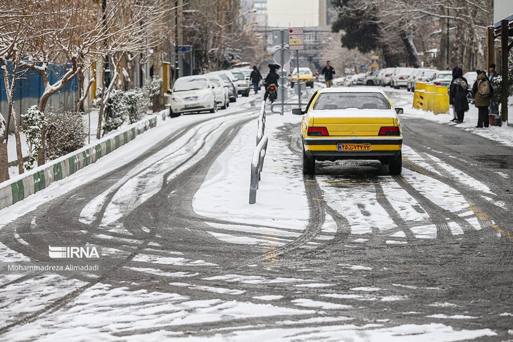 Tehran Snowfall Snow Blanket Tehran