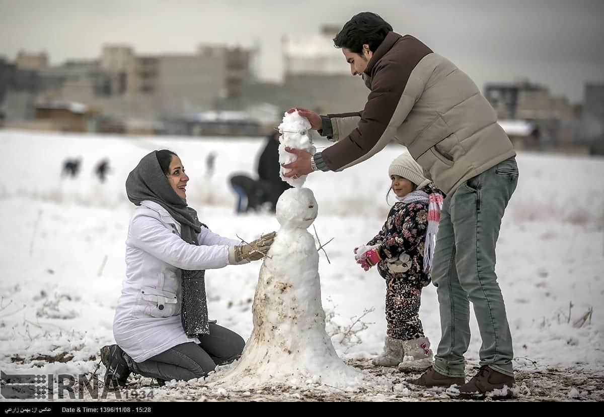 Tehran&Apos;S First Snowfall Of The Year Tehran&Apos;S First Snowfall Of The Year