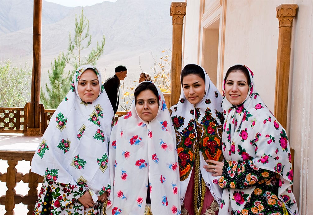 Iranian women's 2025 traditional dress