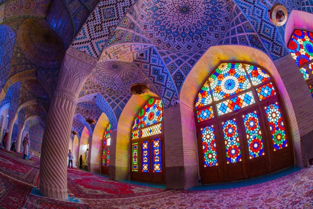 Nasir Al Mulk Mosque In Shiraz Nasir Al Mulk Mosque In Shiraz