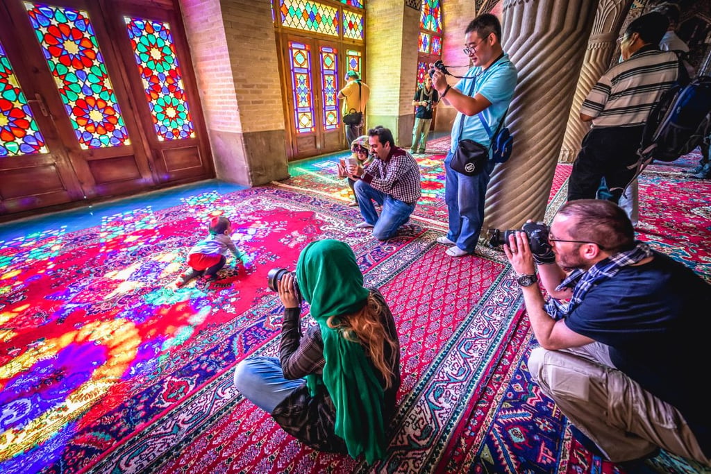 Nasir Al Mulk Mosque In Shiraz Nasir Al Mulk Mosque In Shiraz
