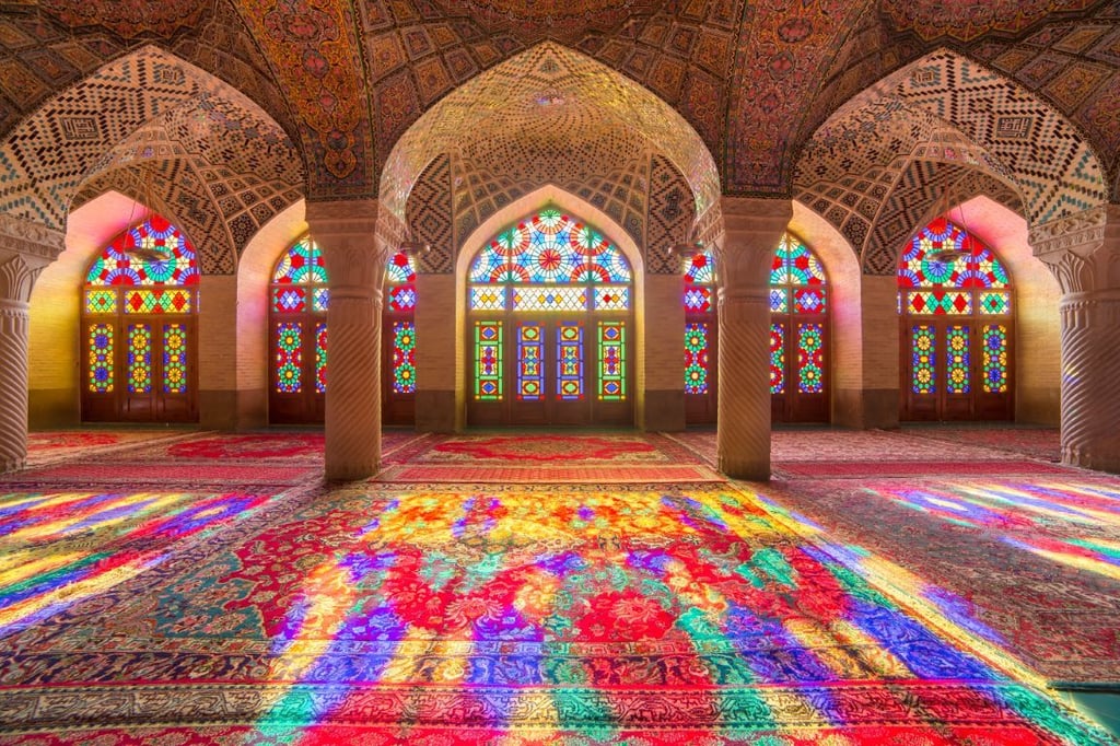 Nasir Al Mulk Mosque In Shiraz
