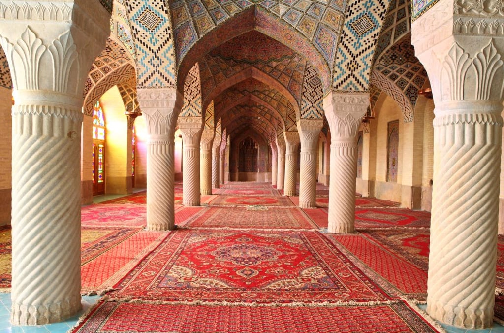 Nasir Al Mulk Mosque In Shiraz Nasir Al Mulk Mosque In Shiraz