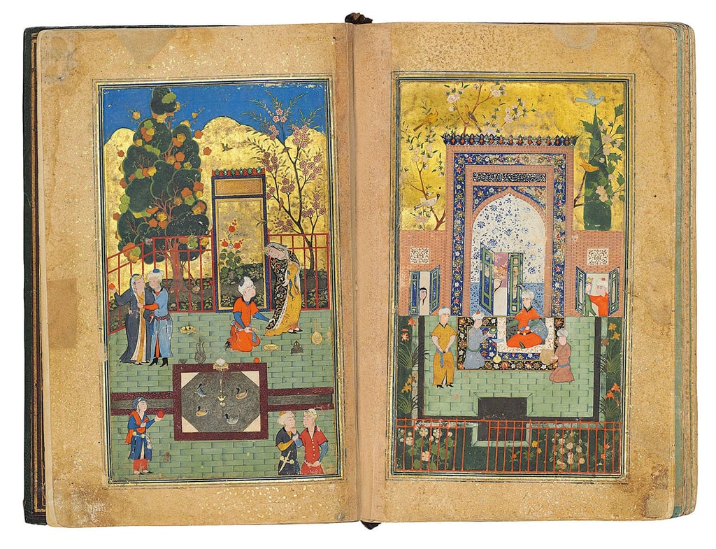 Illustrations Hail From The Celebrated Work Tuhfat Al Ahrar Illustrations Hail From The Celebrated Work Tuhfat Al Ahrar