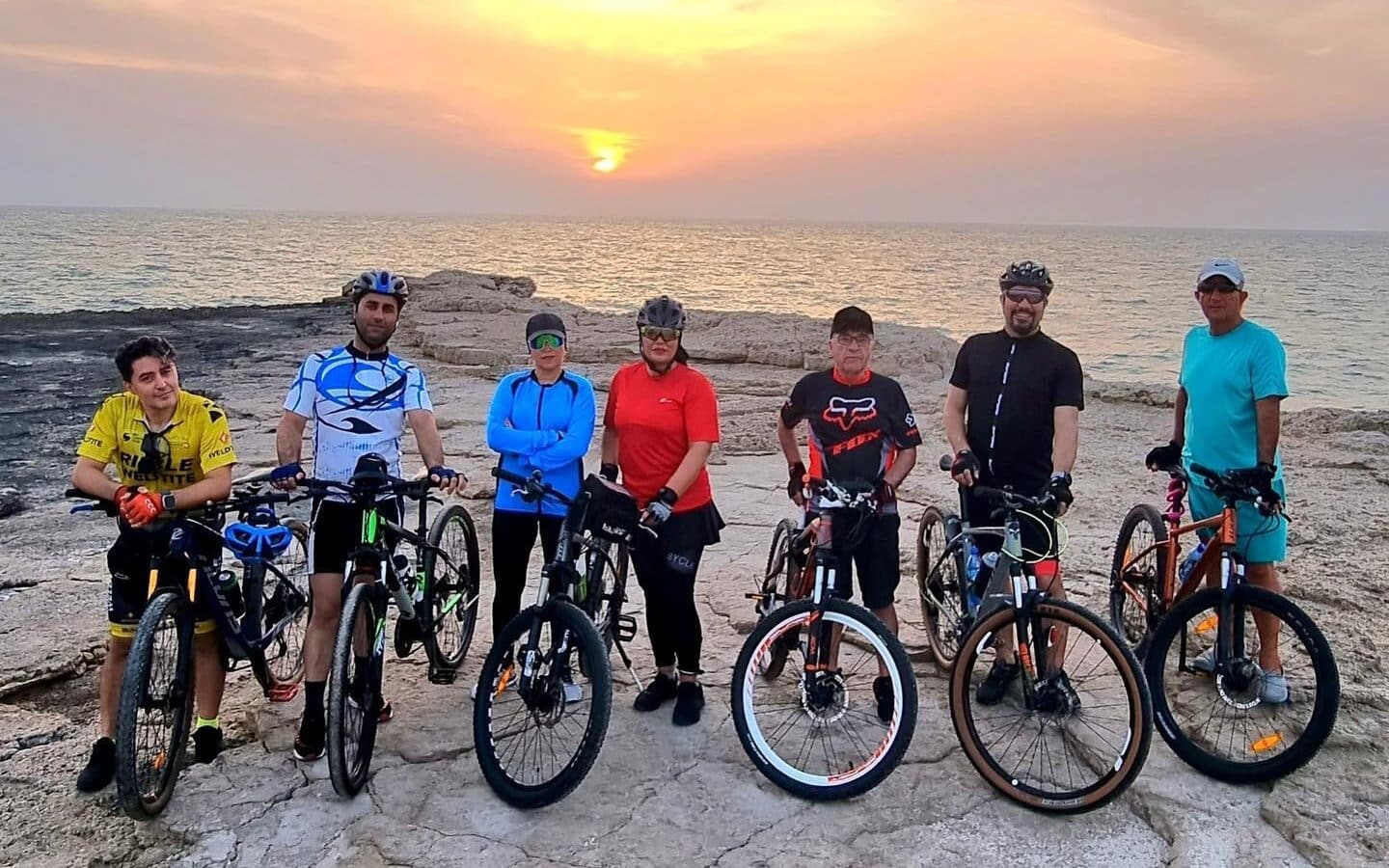 Biking In Kish Island