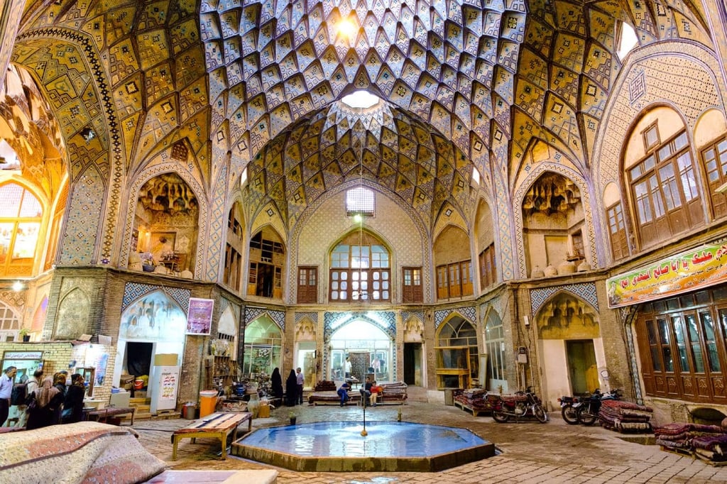 Architect Of The Bazaar Of Kashan