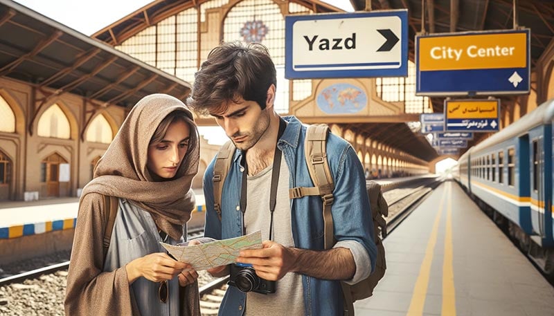 Chogha Zanbil Ziggurat 3 Book Train Ticket Iran